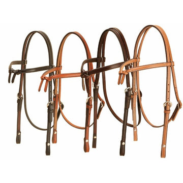 Tory Leather Futurity Knot Browband Headstall